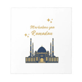 Lycklig Ramadan Kareem - Eid Mubarak citat Anteckningsblock
