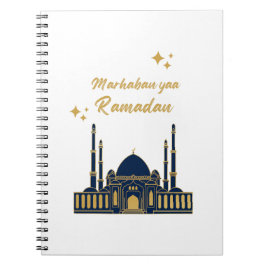 Lycklig Ramadan Kareem - Eid Mubarak citat Anteckningsbok
