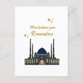 Lycklig Ramadan Kareem - Eid Mubarak citat Helg Vykort