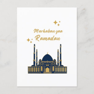 Lycklig Ramadan Kareem - Eid Mubarak citat Helg Vykort