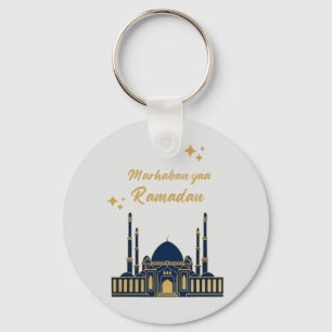 Lycklig Ramadan Kareem - Eid Mubarak citat Nyckelring