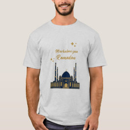Lycklig Ramadan Kareem - Eid Mubarak citat T Shirt