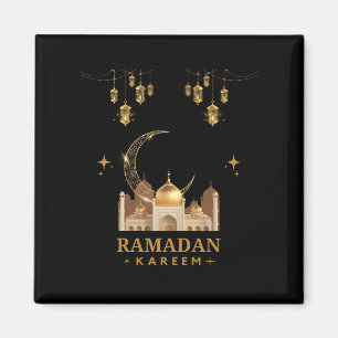 Lycklig Ramadan Kareem-Eid Mubarak Hälsning Magnet