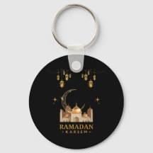 Lycklig Ramadan Kareem-Eid Mubarak Hälsning