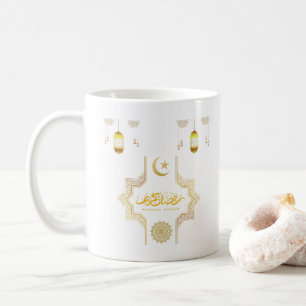 Lycklig Ramadan Kareem-Eid Mubarak Önskemål Helgda Kaffemugg