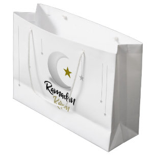 Lycklig Ramadan Kareem Elegant Islamic Crescent Gi