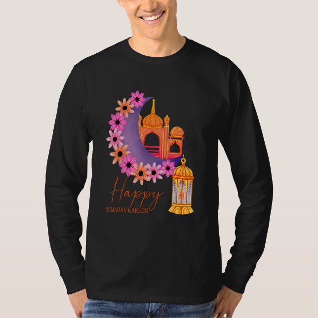 Lycklig Ramadan Kareem Islamic Fasting Day Kids Yo T Shirt (Framsida)