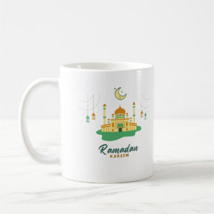 Lycklig Ramadan Kareem och Eid Mubarak 2022 Kaffemugg