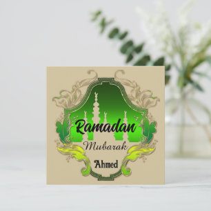 Lycklig Ramadan Mubarak Kareem personlig 2024