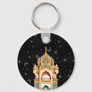 lycklig Ramadan Nyckelring