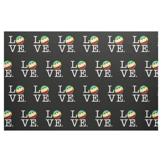 Lycklig Rasta för Rastafarian kärlek flagga Tyg (Fat Quarter)
