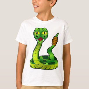 Lycklig rattlesnake t-shirt