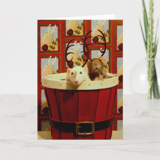 Lycklig Ratty-mas! Helgkort