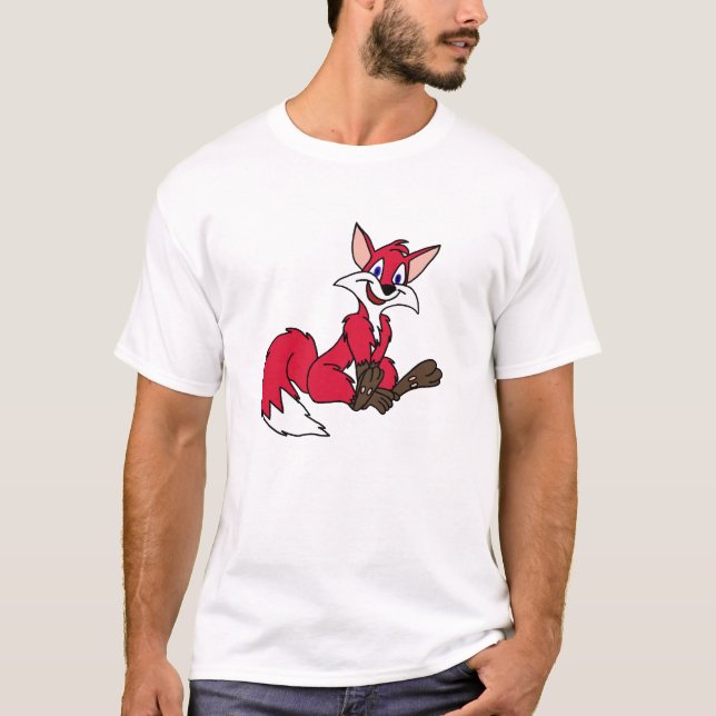 Lycklig räv tee (Framsida)