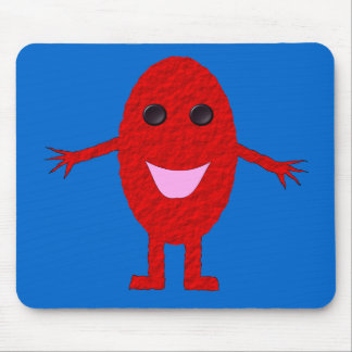 Lycklig Red Grape Mousepad Musmatta