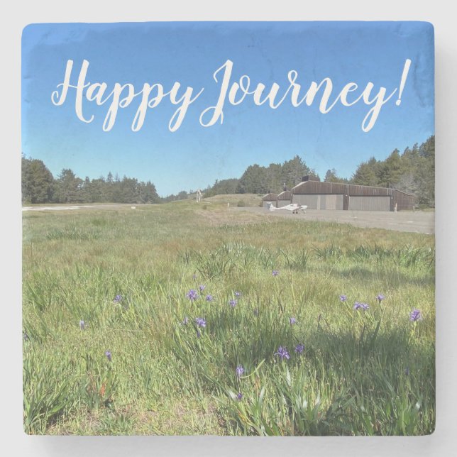  Lycklig resa! Stenunderlägg (Framsidan)