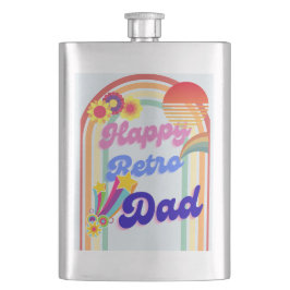 Lycklig Retro Pappa Fickplunta