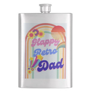 Lycklig Retro Pappa Fickplunta