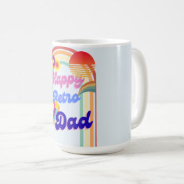 Lycklig Retro Pappa Kaffemugg