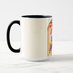 Lycklig Retro Pappa Mugg
