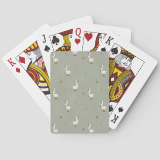 Lycklig, rinnande sjölösa mönster casinokort