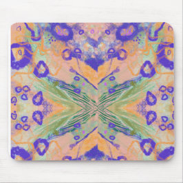 Lycklig roligt färgad spegel bildmusknapp för musmatta