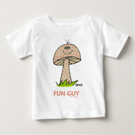 Lycklig Roligt Pojke Tecknad Cute Sweet Funny T-shirt