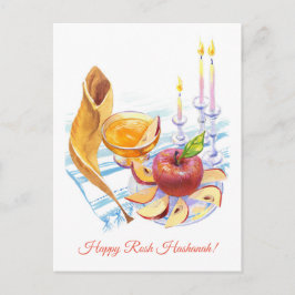 Lycklig Rosh Hashanah! С anpassbart vykort