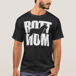 Lycklig Rottweiler Mamma T Shirt