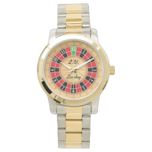 Lycklig roulettklocka armbandsur
