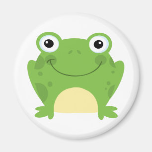 Lycklig rundagroda magnet