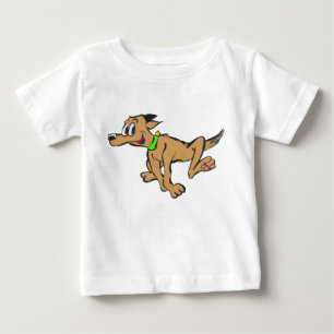 Lycklig Running Hund Anpassade Jersey T-shirt