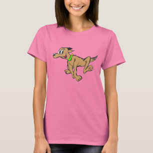 Lycklig Running Hund Anpassade Småbarn T-shirt