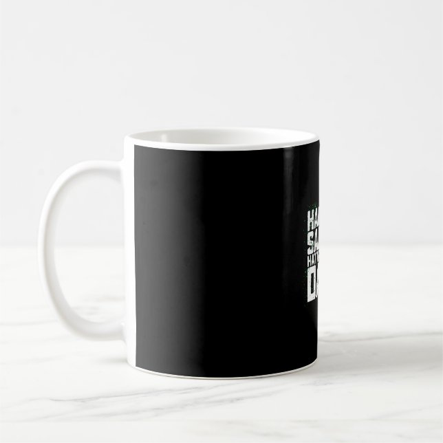 Lycklig Saint Hat Trick's Day Ice Hockey St Patric Kaffemugg (Vänster)