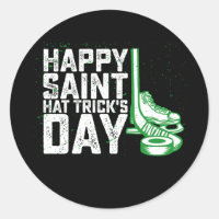 Lycklig Saint Hat Trick's Day Ice Hockey St Patric