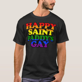 LYCKLIG SAINT PADDYS GAY LGBTQ St patricks day T Shirt