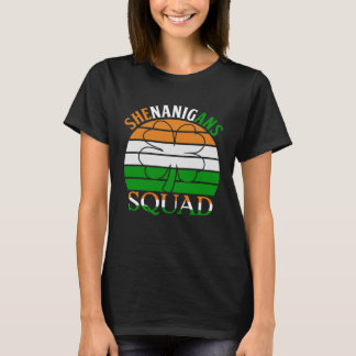 Lycklig-Saint patrick-dagen Irish Shenanigans Squa T Shirt
