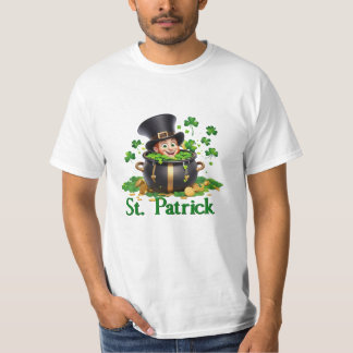 Lycklig Saint patrick-dagen T Shirt