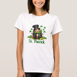 Lycklig Saint patrick-dagen T Shirt