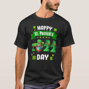 Lycklig Saint patrick S-dagen 2022 Irish Shamrock  T Shirt