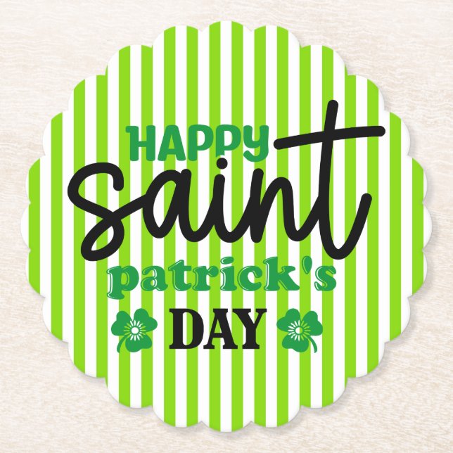 Lycklig Saint patrick's day-59889 Underlägg Papper (Framsida)