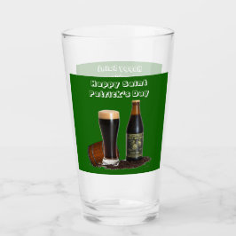 Lycklig Saint patrick's day Beer Glaskopp