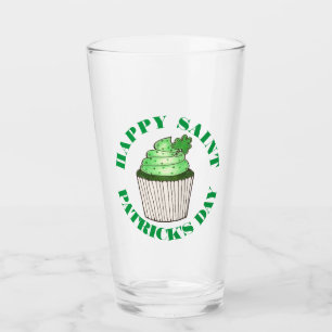 Lycklig Saint patrick's day Grönt Shamrock Cupaka Glaskopp