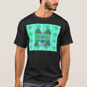 Lycklig Saint patrick's day Hakuna Matata Art Skri Tee Shirt