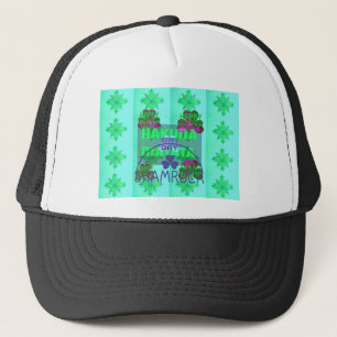 Lycklig Saint patrick's day Hakuna Matata Art Skri Truckerkeps
