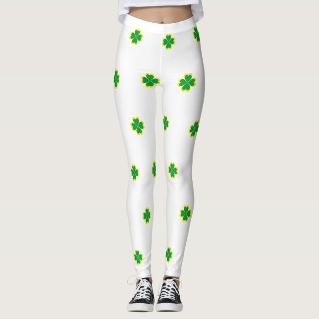 Lycklig Saint patrick's day! Leggings (Framsida)