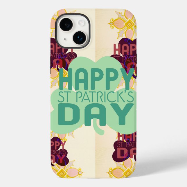 Lycklig Saint patrick's day - lustig utskrift (Baksida)