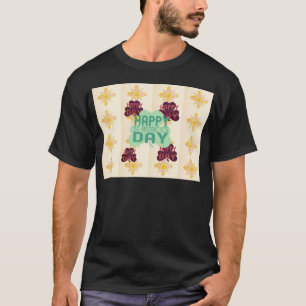 Lycklig Saint patrick's day - lustig utskrift Tee