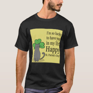 Lycklig saint patrick's day! t shirt