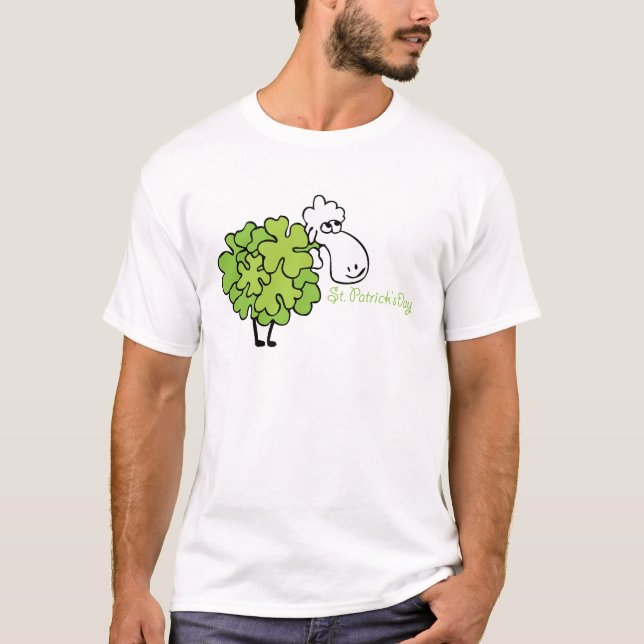 Lycklig saint patrick's day! t shirt (Framsida)